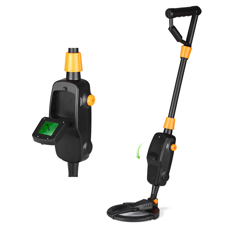 1 conjunto detector de metais subterrâneo detector de ouro caçador de tesouros detectando pinpointer com bobina de busca à prova dwaterproof água MD1008A-A31R