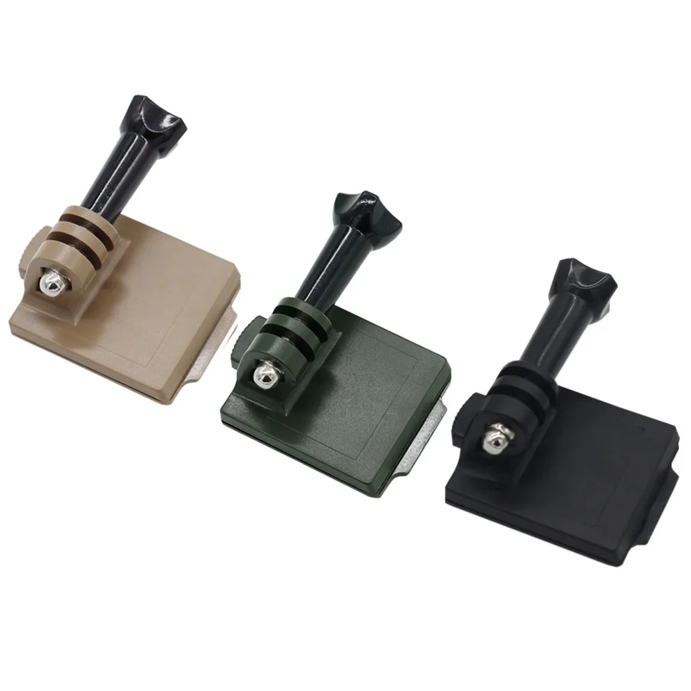 FAST/MICH/NVG Helmet Accessories Tactical Helmet Base Adapter Fixed Mount For GoPro Hero Action Camera