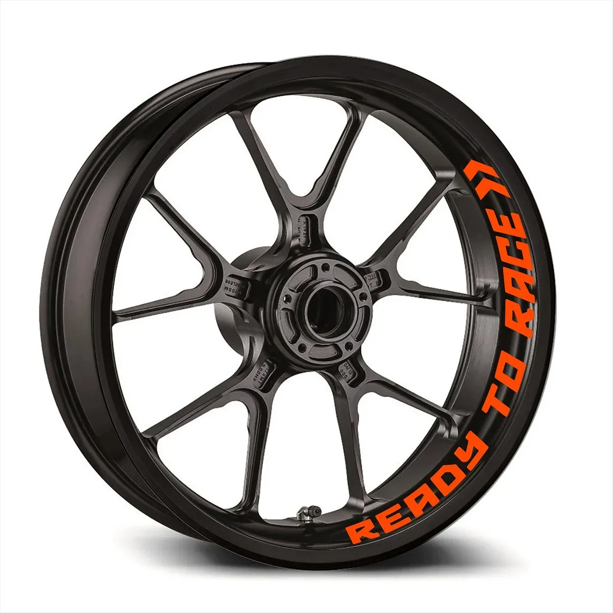 Pegatinas reflectantes para rueda de motocicleta, calcomanías para cubo para KTM Ready To Race R2R Super Adventure Duke 690 790 890 Rc1290 390 1190 Rc8