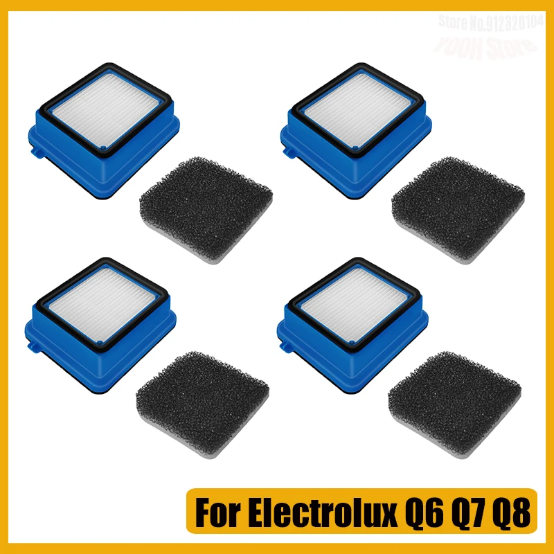 For Electrolux Q6 Q7 Q8 WQ61/WQ71/WQ81 Vacuum Cleaner Washable Hepa Efficient Filter Replacement Accessories Spare Parts
