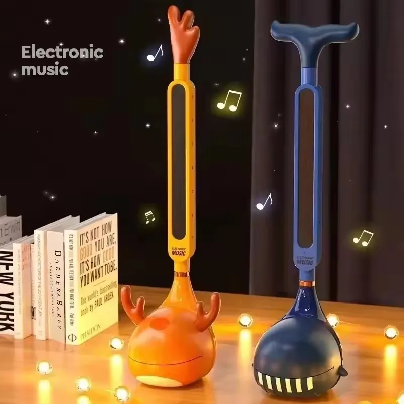 Otamatone instrumento musical eletrônico japonês, sintetizador portátil, girino elétrico, brinquedos engraçados para meninos e meninas, presente de natal