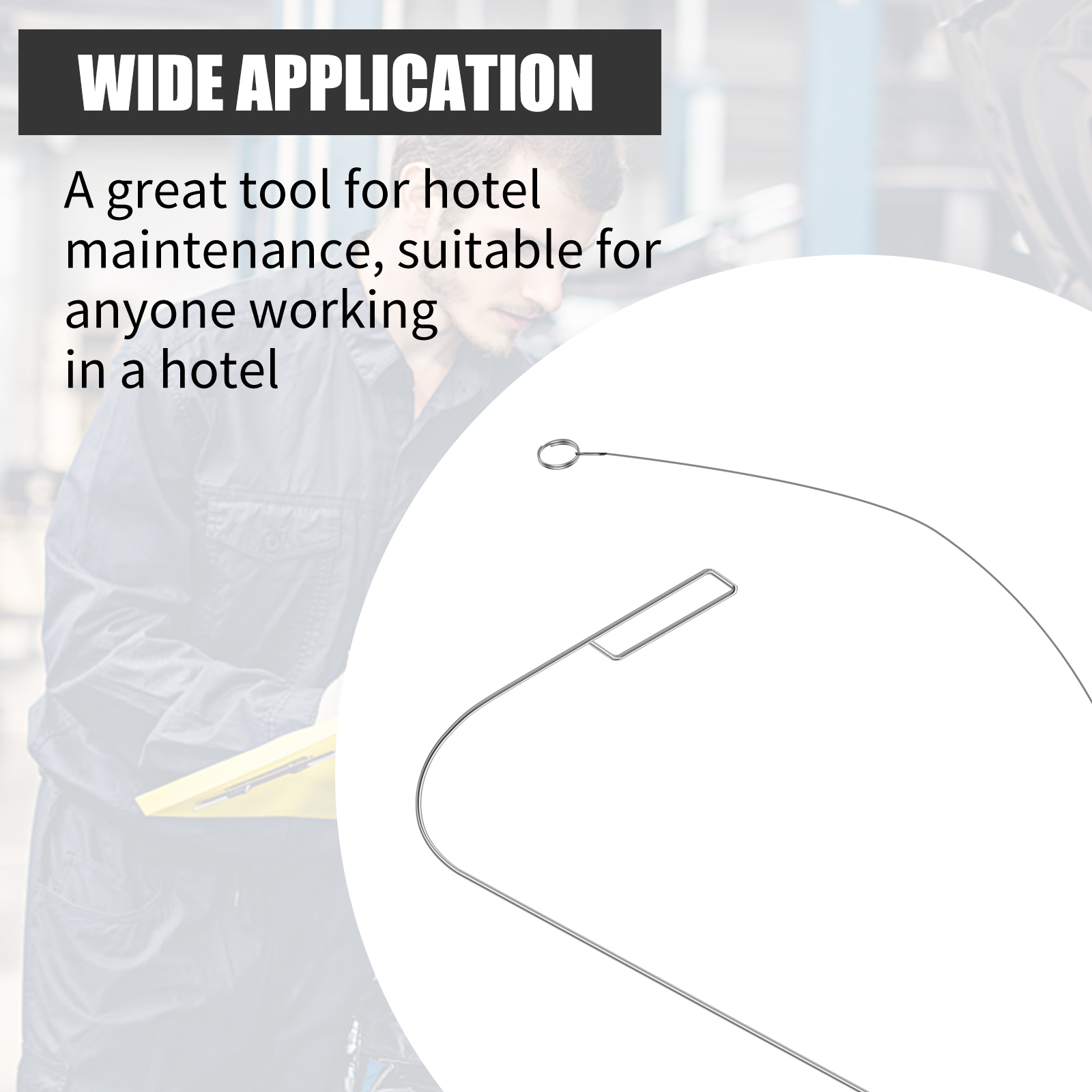 New Stretch Lever Opening Tool 42.5 Inch Emergency Long Distance Stretch Lever Opening Tool Stainless Steel Lever Opening Tool