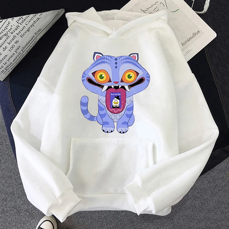 KPop Demon Hunters Derpy Sudadera con capucha moda mujer hombres ropa suelta polar película impresión 2025 jerseys gráficos sudaderas con capucha mujer Top