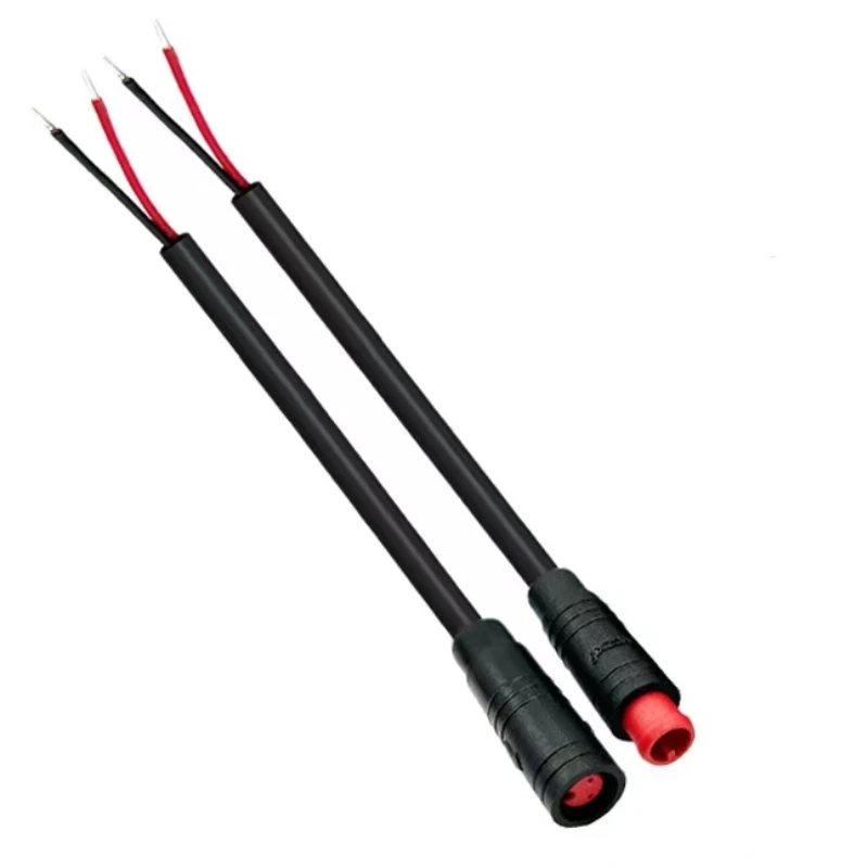 6mm M6 2 3 4 5 pines macho hembra Julet bicicleta eléctrica conector de clavija a tope impermeable Scooter Cable de freno enchufe Sensor de señal