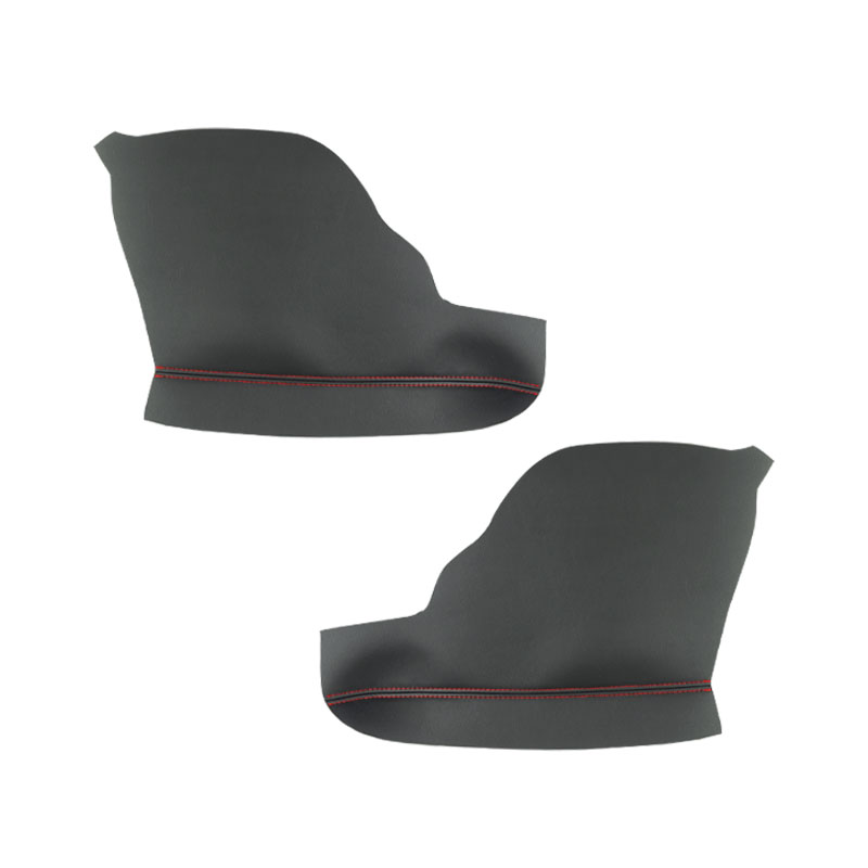 Untuk Honda Odyssey 2011 - 2014 2015 2016 2017 2 Buah Kulit Serat Mikro dengan Busa Pegangan Pintu Depan Mobil Potongan Penutup Panel Sandaran Tangan