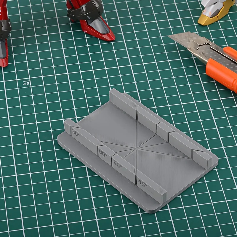 Ayuda de corte en ángulo modelo 1 pieza: corte multiángulo preciso (30 ° , 45 ° , 60 ° , 90 ° ) para proyectos de bricolaje