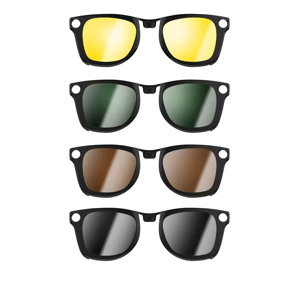 Hibloks para Ray-Ban Meta Wayfarer (grande) RW4008 (estándar) RW4006 gafas Clip gafas de sol polarizadas lentes antideslumbrantes