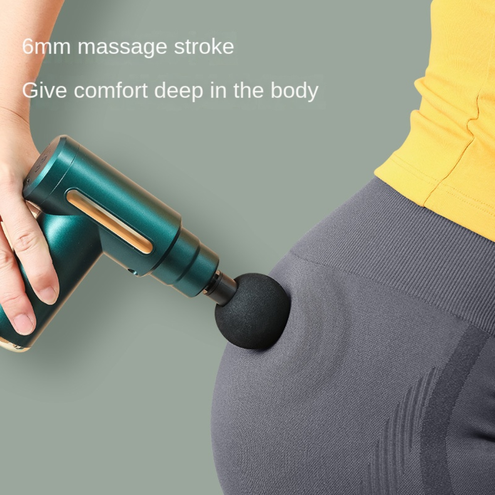 Clearance_Strumento massaggiatore pistola fascia multifunzionale massaggio muscolare portatile rilassamento pistola fascia vibrante elettrica_Contin