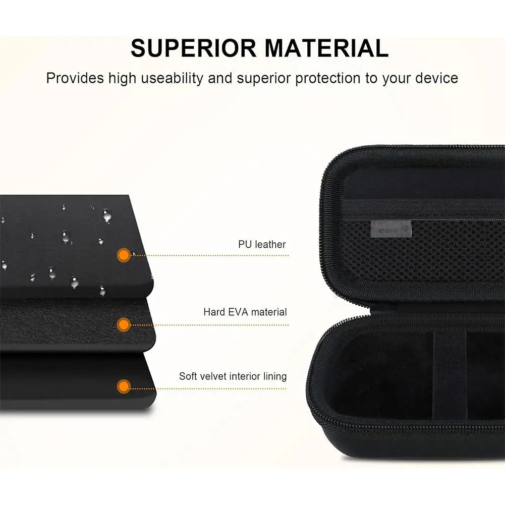 EVA Carrying Case For Flipper Zero Handheld Game Console Shockproof Storage Bag Box For Flipper Zero Protective Bag