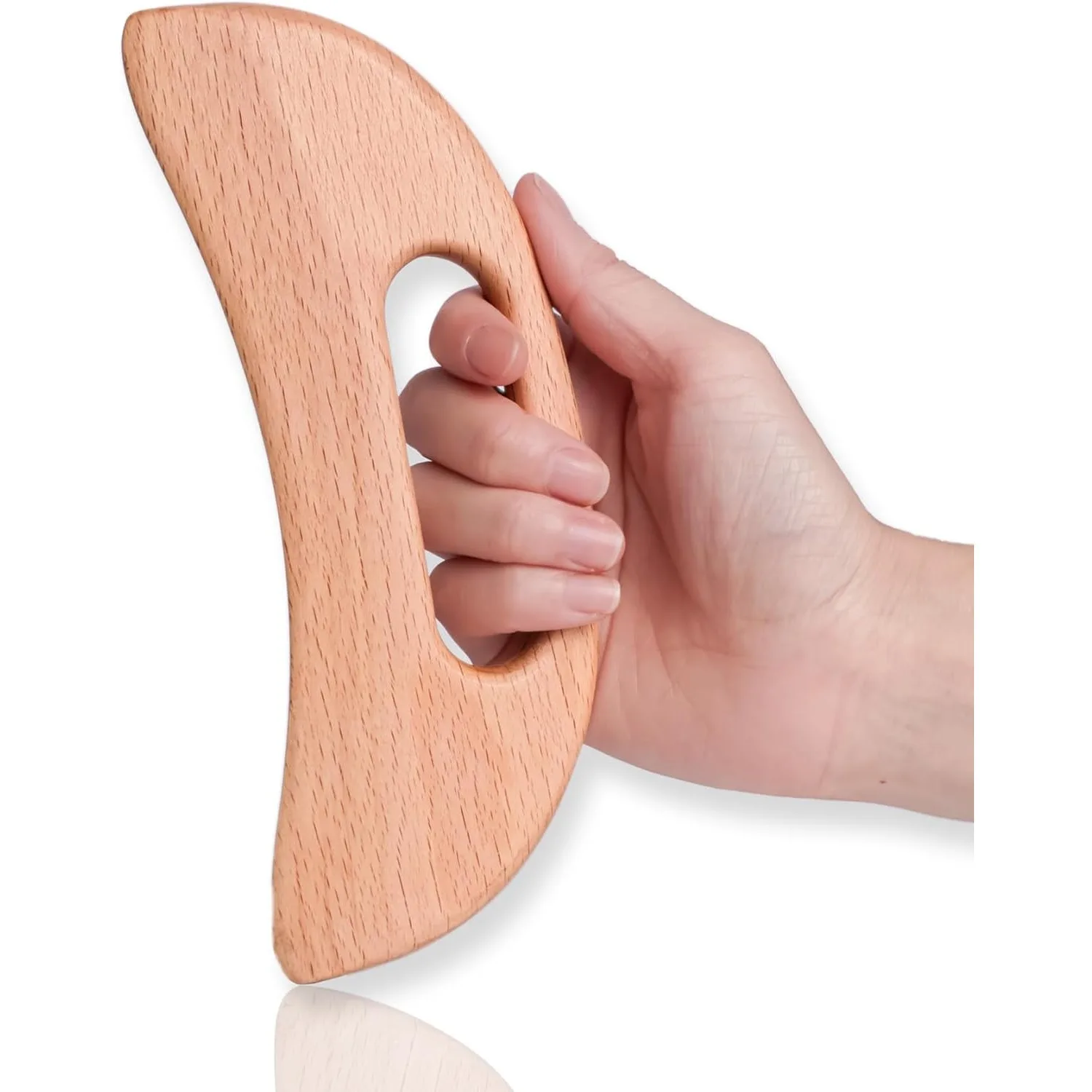 Corpo gua sha ferramenta de drenagem linfática de madeira para anticelulite e aliviar a fadiga muscular ferramentas de massagem para pescoço volta