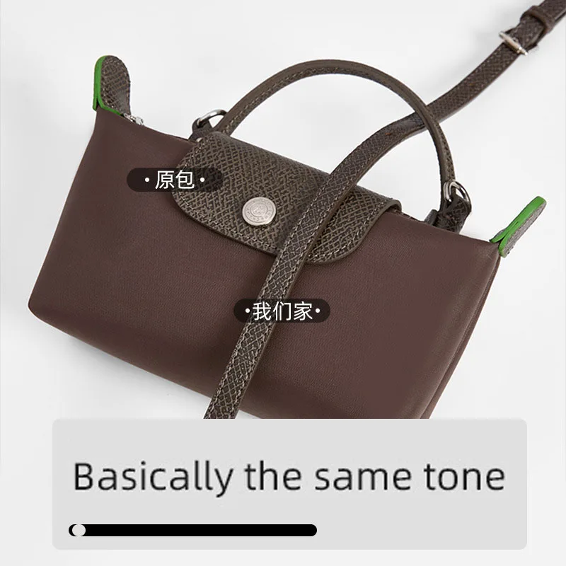 1 Set Tracolla per borsa per LONGCHAMP Mini Tracolla in pelle senza punzonatura Set Trasformazione Tracolla Accessori per borse