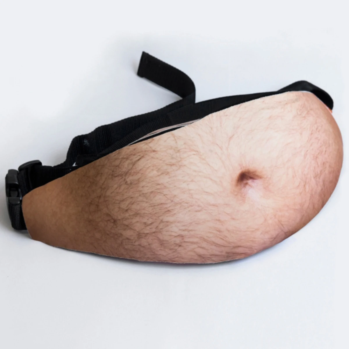 Kreative und seltsame fette Bauch Fanny Pack Anti-Belästigung Bierbauch Fanny Pack PU Bauch Leder Fanny Pack