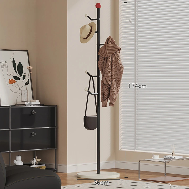 Tree Branch Coat Rack – Floor‑to‑Ceiling Freestanding Clothes & Hat Holder with Hooks for Bedroom, Entryway, Living Room