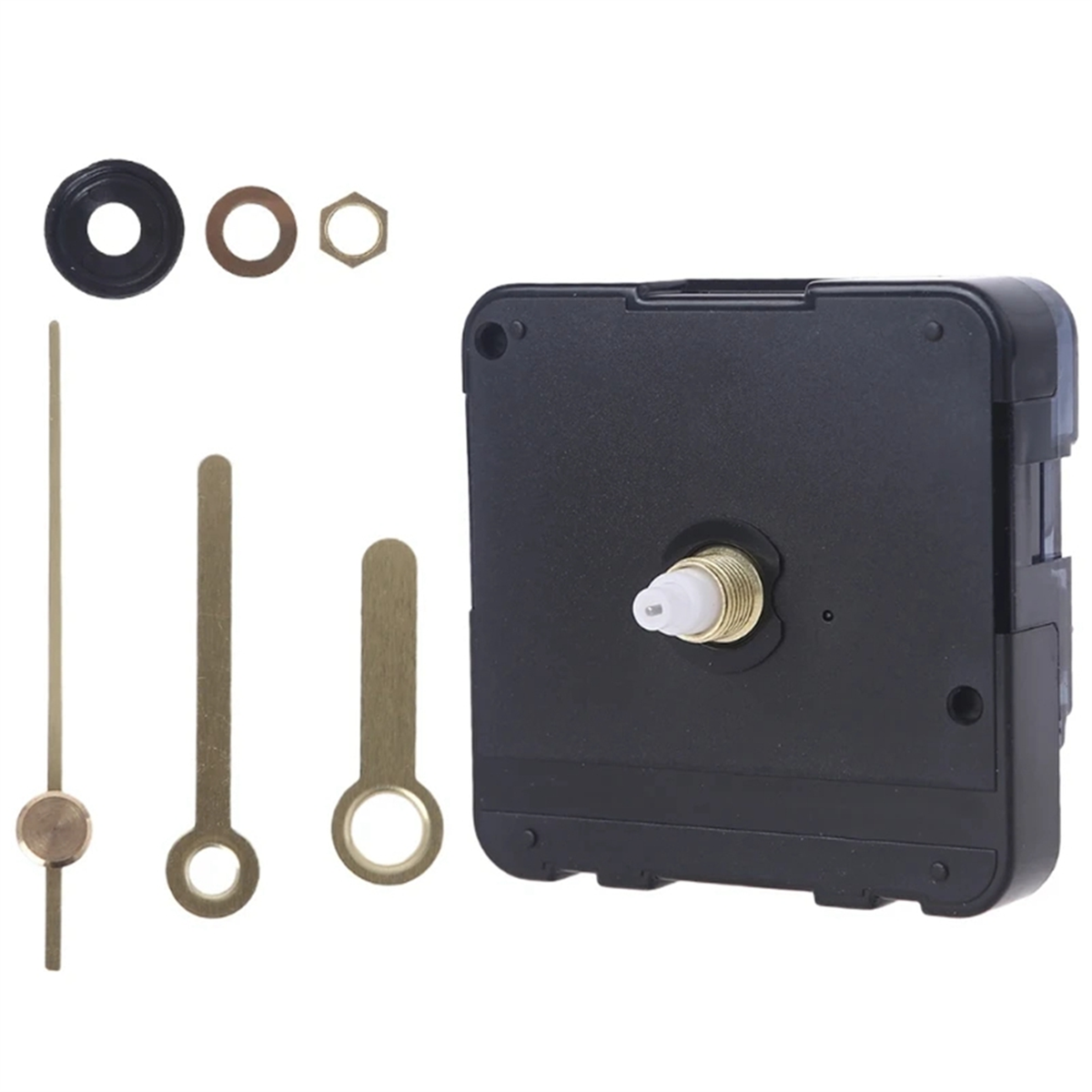 BABQ 10 zestawów kwarcowych ruchów zegara zestawy wskazówek zegar ścienny naprawa mechanizmu zegara części pasują do majsterkowania