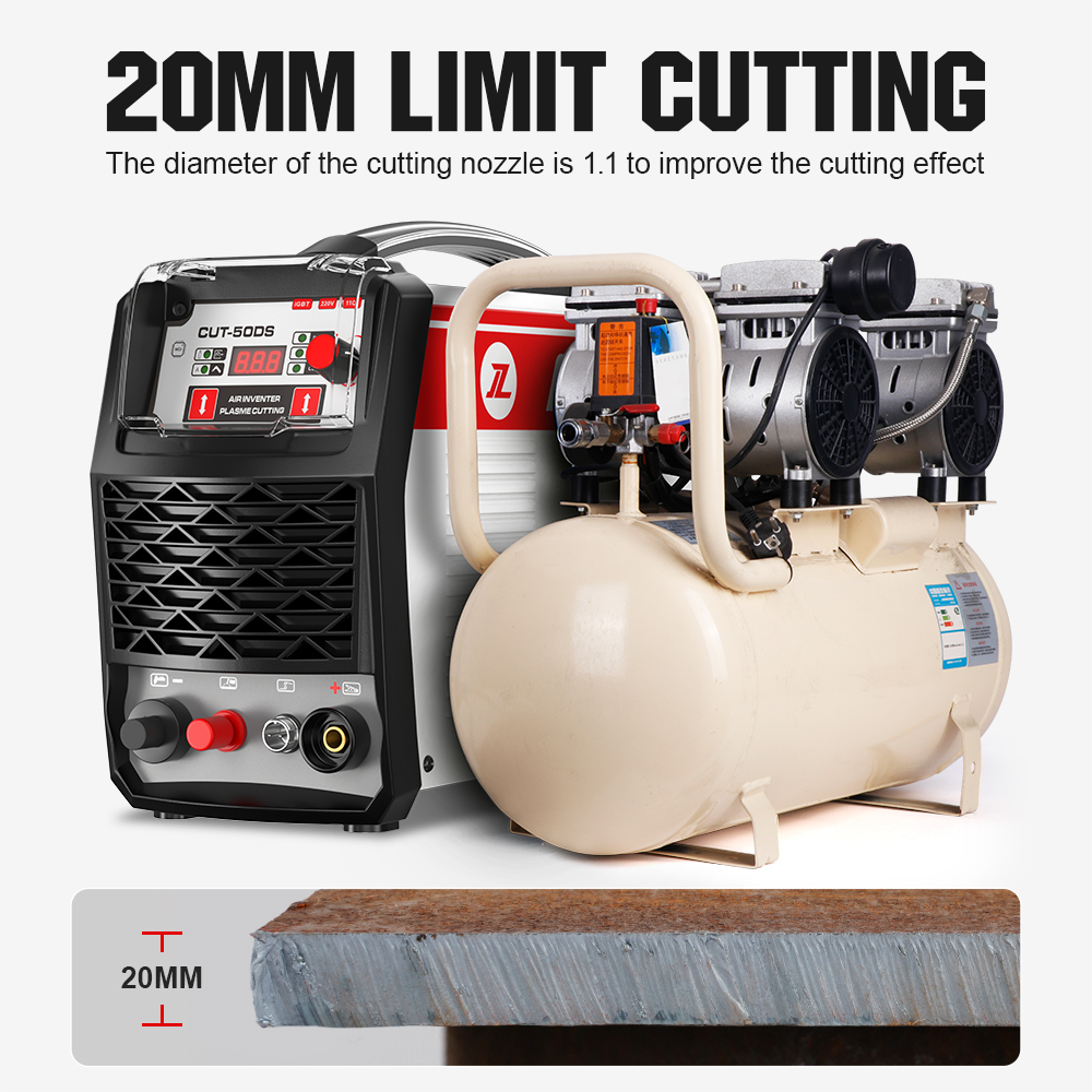 Andeli plasmas chneide maschine CUT-50D/CUT-50DS 110/220v 40a hf pilot lic berührungs los schneid plasmas ch neider