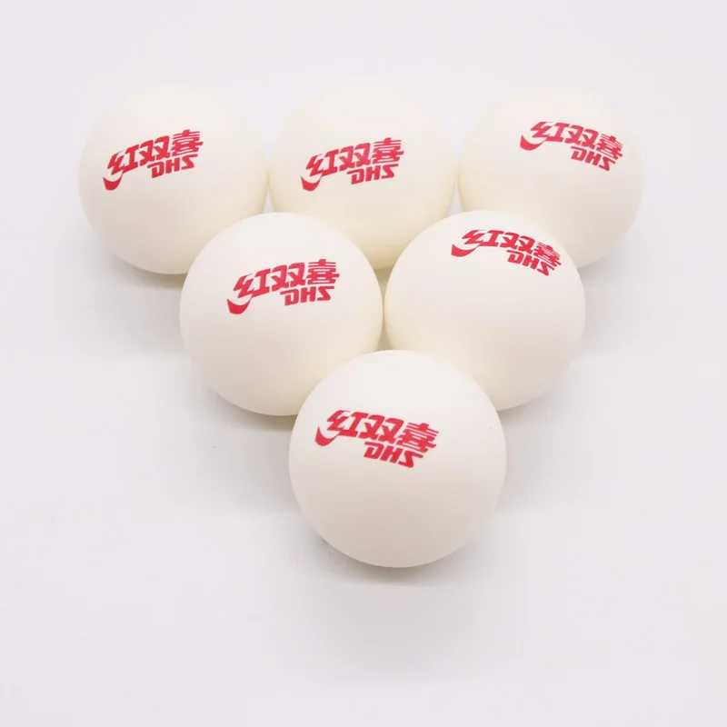 100 個 DHS 縫い目卓球ボール ABS 新素材卓球ボール ITTF 承認卓球ボールトレーニング競技用