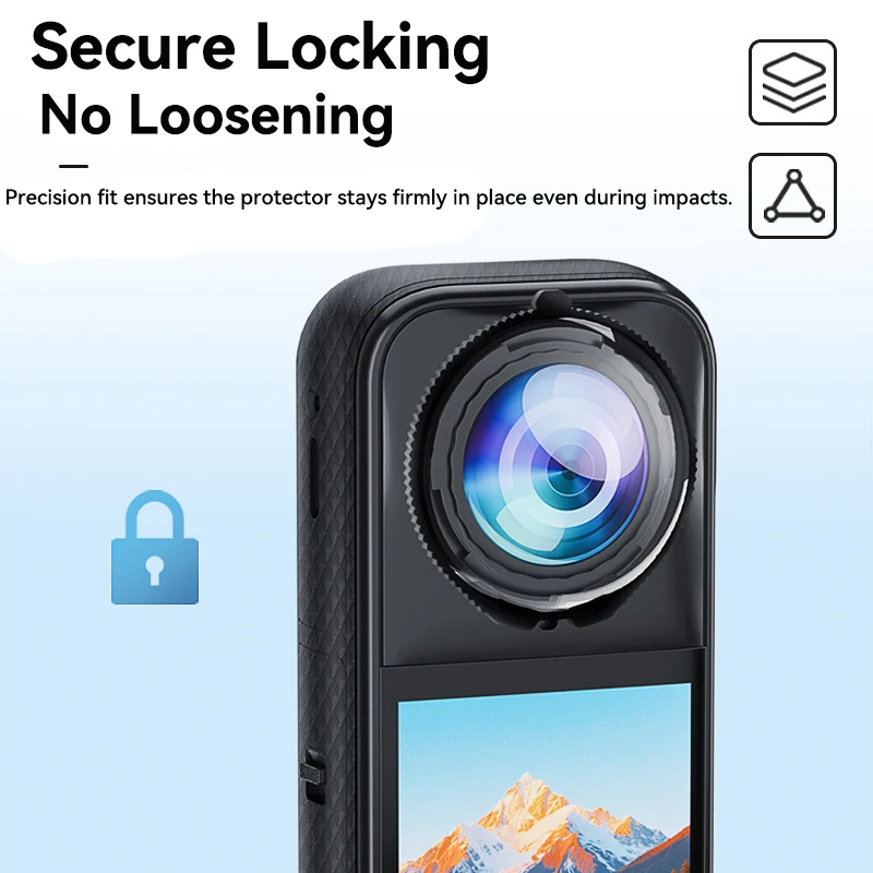 For Insta360 X5 X4 Soft Silicone Lens Protective Cover Panorama Camera Lens Cap Screen Protector For Insta 360 X4 X5 Accessories