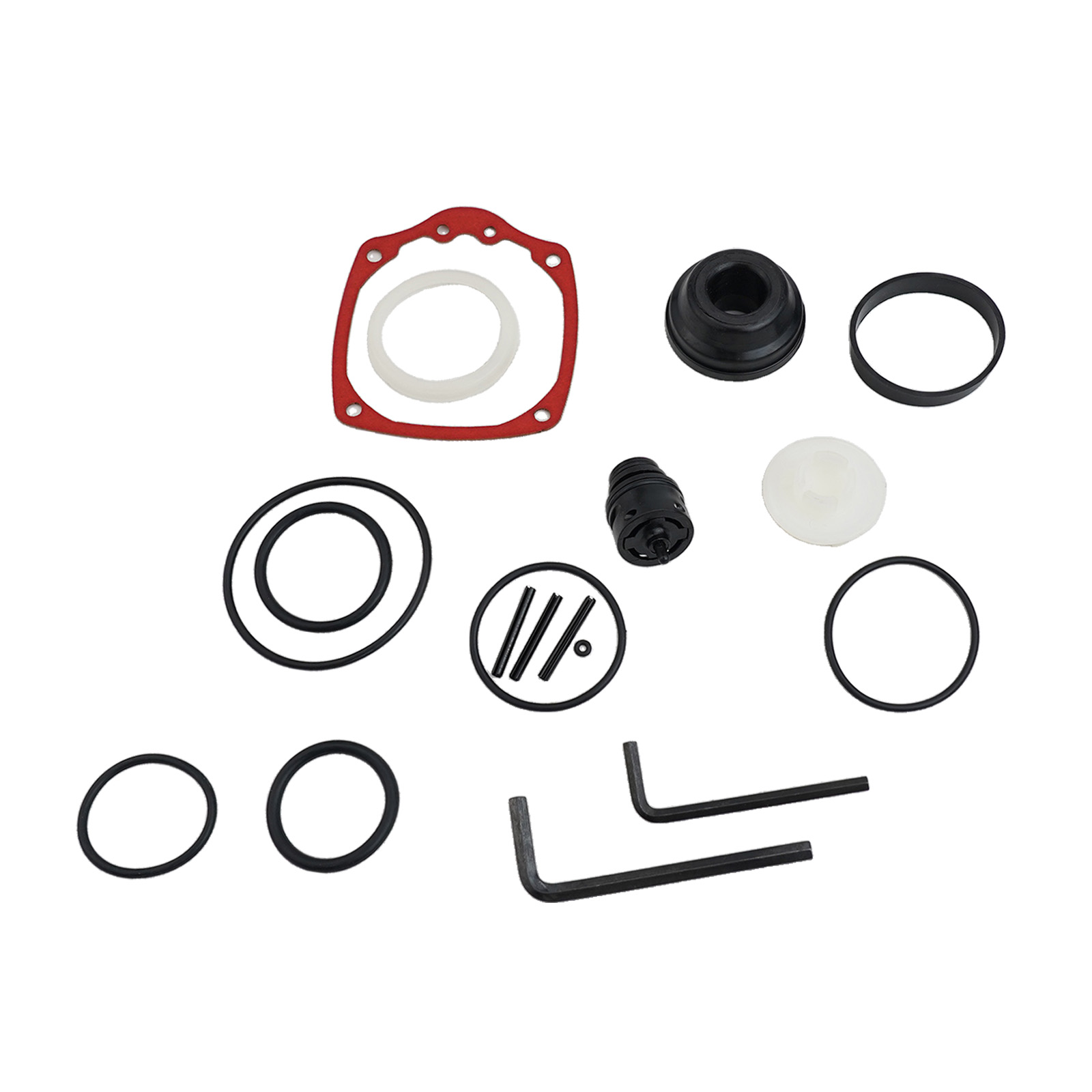Nuevo Kit de revisión práctico para piezas de repuesto de clavadora Porter con 904750   Kit de revisión Goma duradera negra