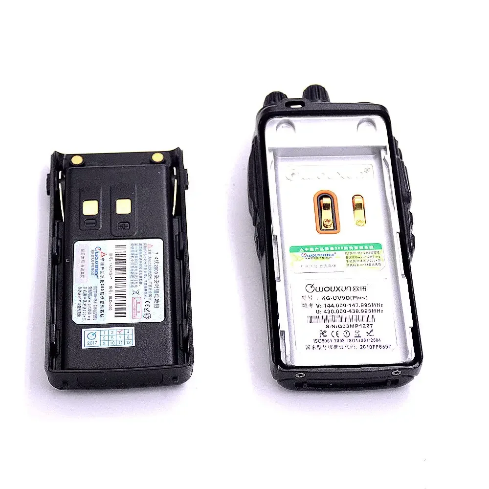 Wouxun KG UV9D PLUS Two Way Radio Cross Band Repeater Anti-interference 7 Bands Air band Receiver 999 Channels HAM Interphone