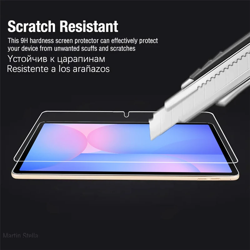For Samsung Galaxy Tab S10 Fe Plus Tempered Glass Screen Protector On samsung galaxy tab s10 fe fe+ plus 2025 9H Film