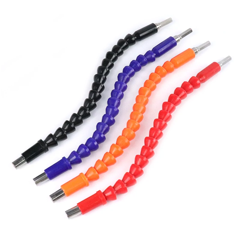1/4 ''/6.35mm elastyczny wałek wiertniczy sześciokątny łączy 295mm śrubokręt z przedłużeniem bity drążek akcesoria do elektronarzędzi