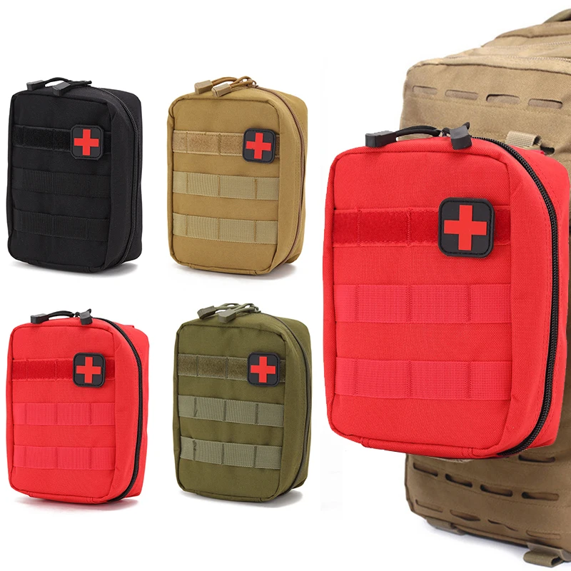 Kit de primeiros socorros ao ar livre edc molle kit médico ifak sobrevivência emergência pacote cintura kit edc acessórios caça ao ar livre