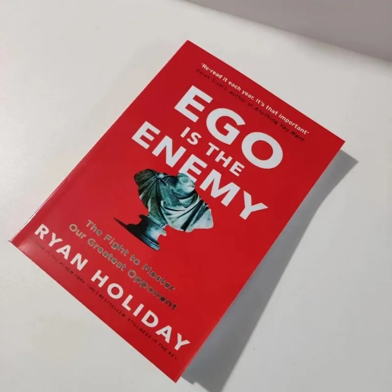 EGO IS THE ENEMY ライアン・ホリデー著ペーパーバック小説 # ニューヨーク・タイムズのベストセラー本 1 冊