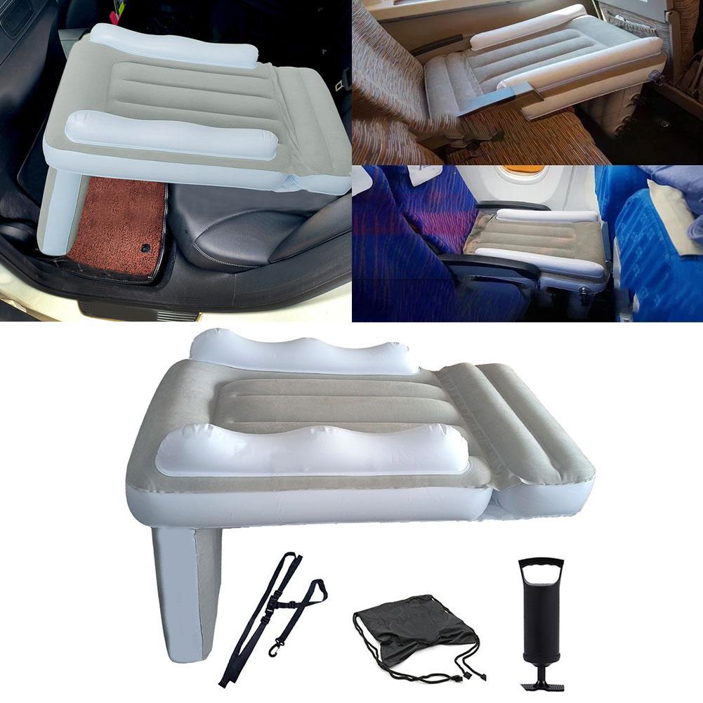Nuevo colchón inflable cómodo para dormir para bebé, colchón de aire flocado ligero Universal para viajes y acampada al aire libre para coche para niños