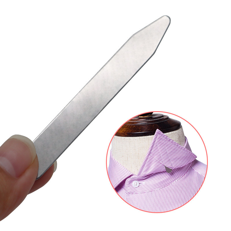 2 шт., металлические вставки для воротника рубашки