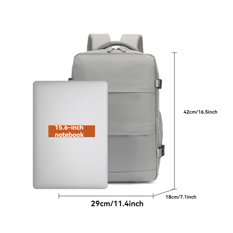 Lumin Zaino 42x18x29 Borsa da cabina Zaino da viaggio per uomo Donna Bagaglio a mano Zaino per laptop per il tempo libero mochila para viaje cabina