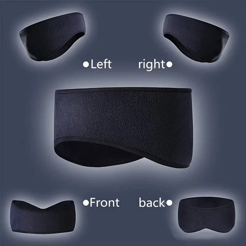 1 pièces élégant hiver bandeau cache-oreilles polaire cache-oreilles Portable cache-oreilles bandeau pour les Sports de plein air
