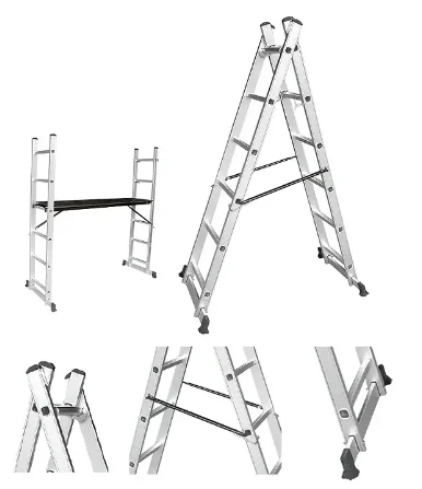 High Safety and Stability Scaffolding Ladder Variety of Combinations to Choose From