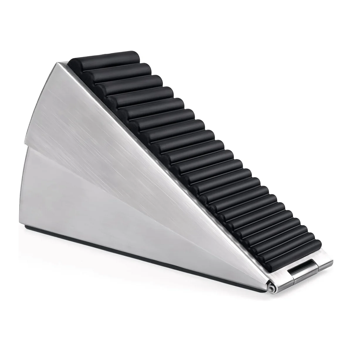 Heavy Duty Door Stop, Wedge Tall Stoppers para o fundo da porta, Mola ajustável carregada, Ternos de parada