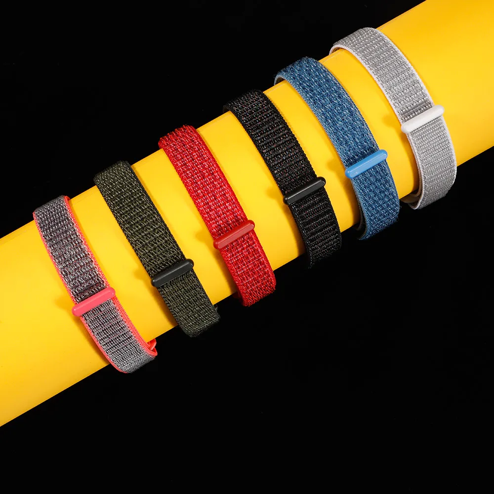 Nylon Loop for xiaomi Mi Band 9 8 Strap NFC SmartWatch Wristband Correa Replacement sport pulsera for Miband 7 6 5 4 3 Bracelet