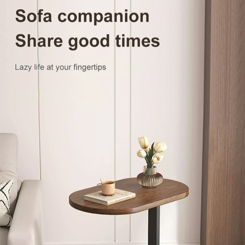 Household Simple coffee table C-type design Sofa movable coffee table