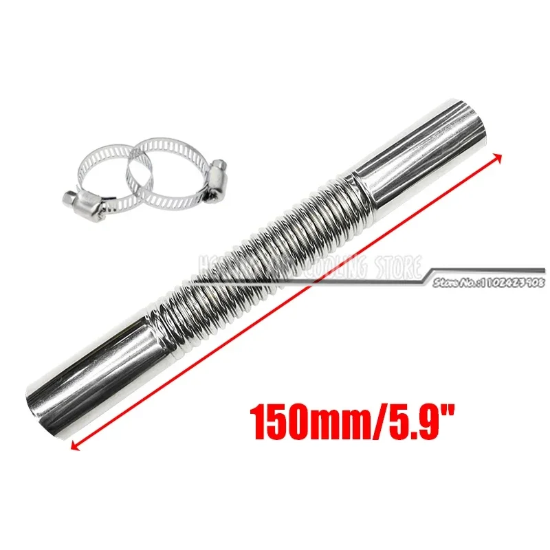 15 センチメートル/20 センチメートル排気管チューブカーアクセサリーエルボコネクタディーゼルヒーター 2 クランプ Eberspacher ベバスト