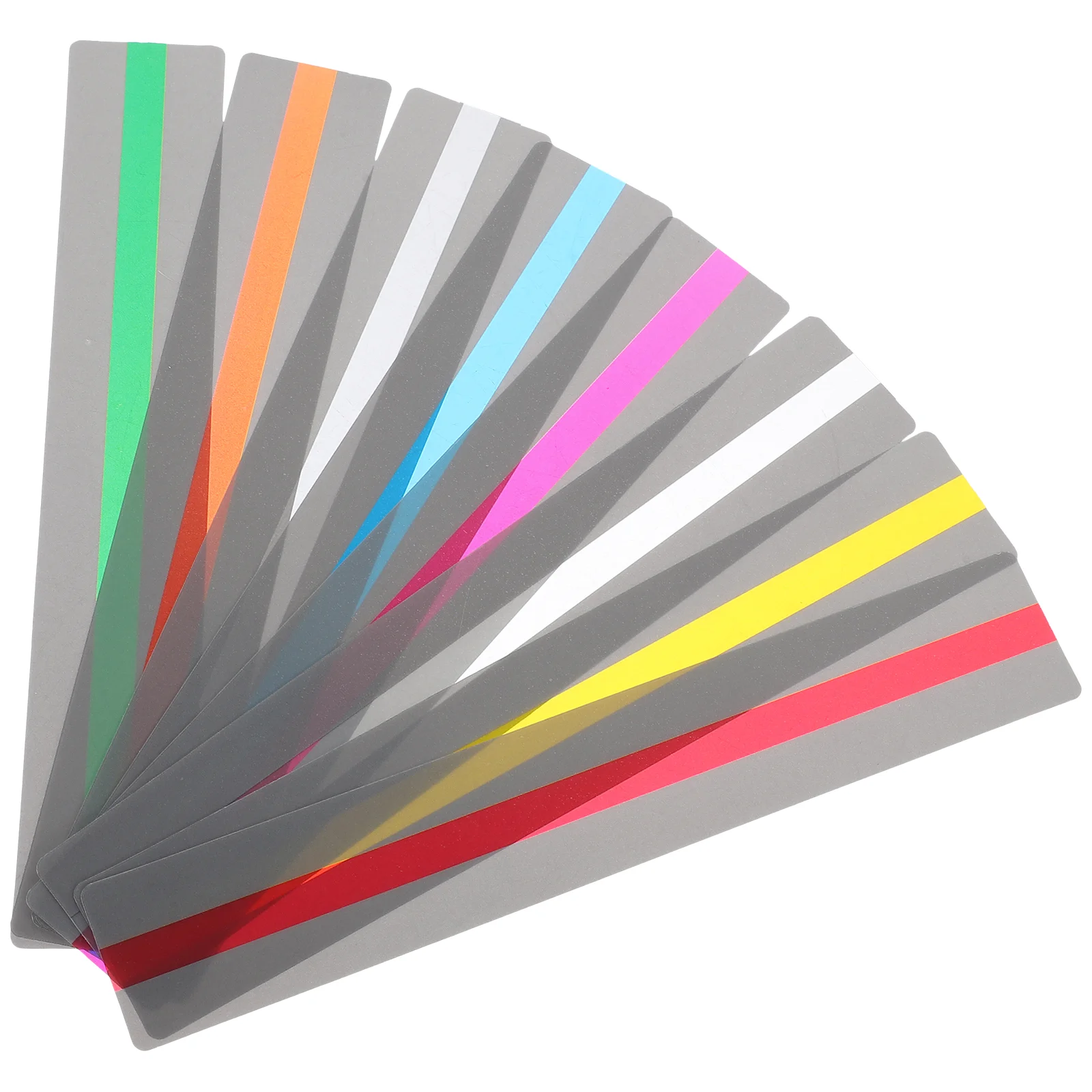 8 Pcs Guided Reading Articles Strips Page Marker Ruler Comics Dyslexia Bookmark The Pet Markers