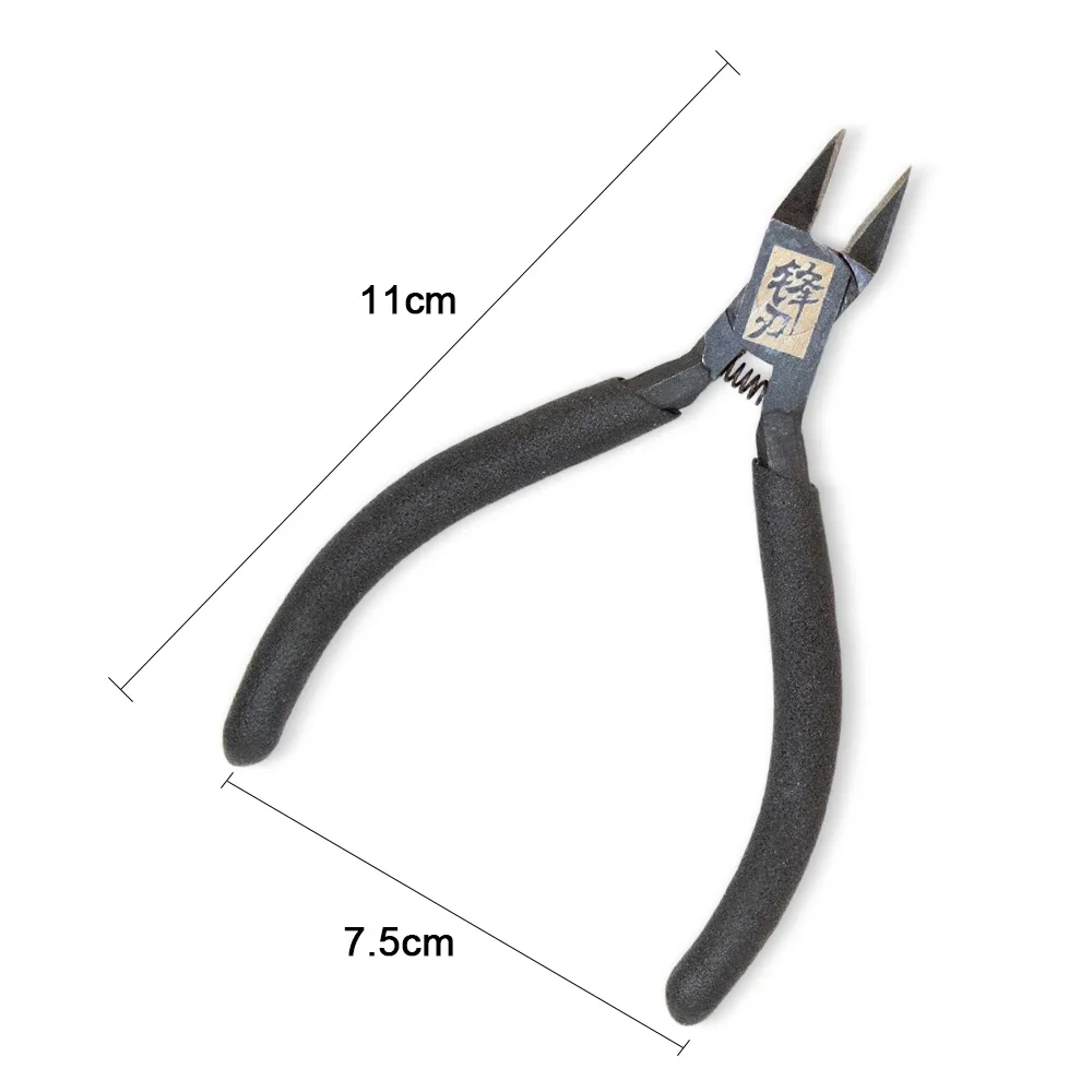Carbon Steel Precision Cutter Pliers for Puzzles Model Assembly DIY Gunpla Featuring Diagonal Nippers for Versatile Wire Cutting