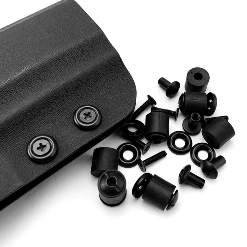 Bộ Vít Vít Với ​​Máy Giặt Cho DIY Kydex Vỏ Bao Da Dụng Cụ Cầm Tay Bộ Phận 24BD