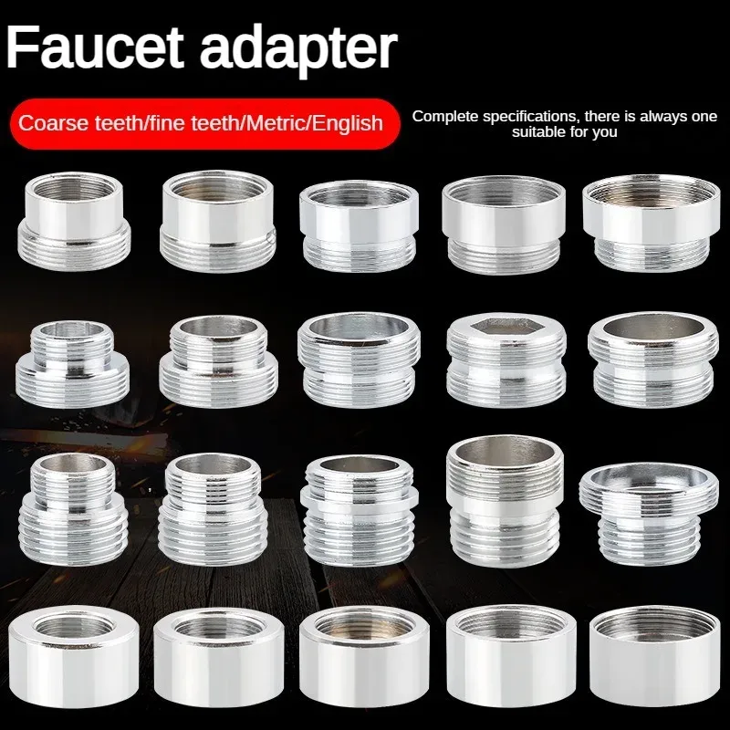 1 pçs m22 para m20 m18 m28 rosca conector de aço inoxidável juntas torneira purificador água acessório cozinha adaptador torneira água