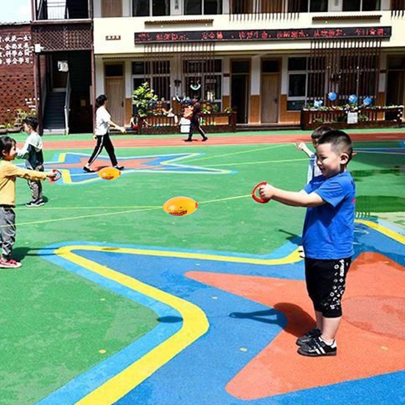 Children Outdoor Interactive Pulling Elastic Speed Balls Toy Fun Collision Sensory Training Sport Games Toy For Kids Adults Gift