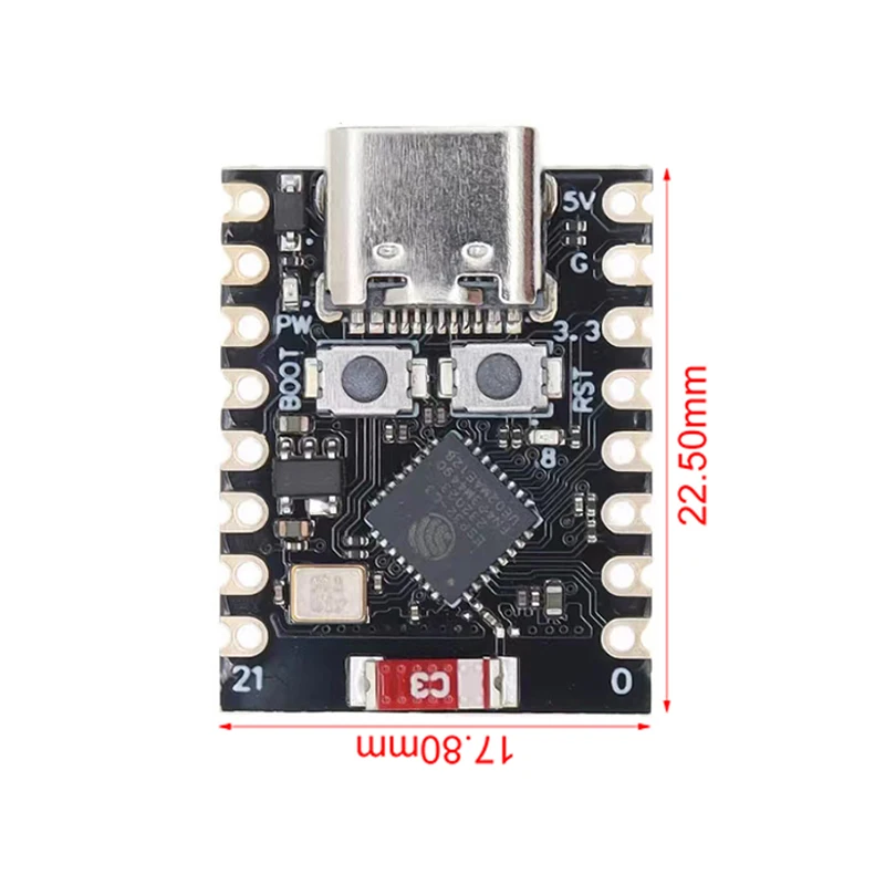 Placa de desarrollo ESP32-C3 ESP32 SuperMini, placa de desarrollo ESP32, WiFi, Bluetooth, para Arduino, 1-10 Uds.