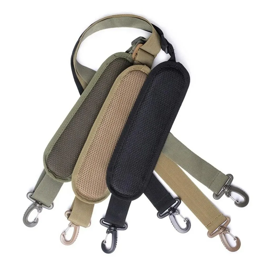 1 PCS Adjustable Shoulder Strap Durable Detachable Nylon Bag Shoulder Belt Simple Solid Color Replacement Belt