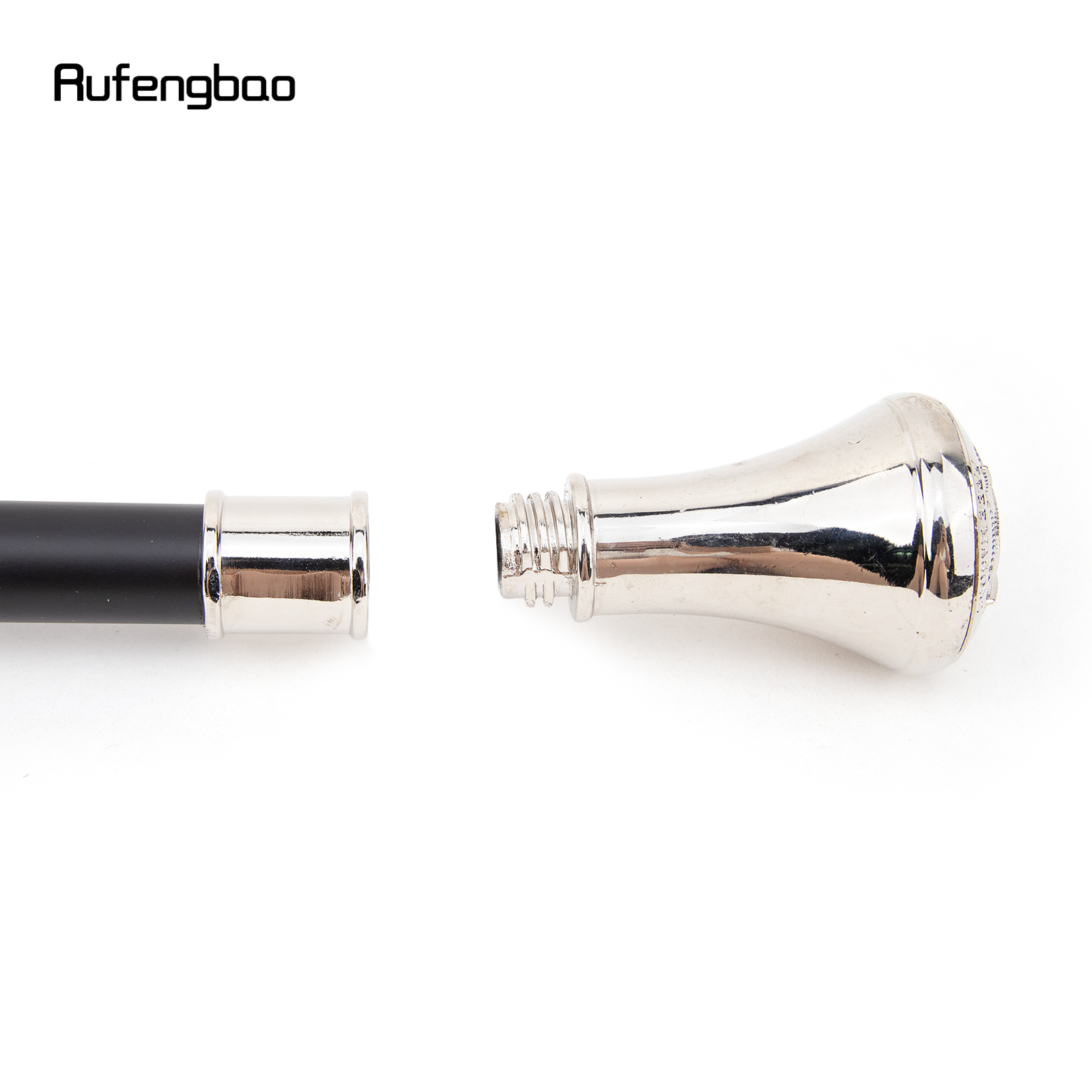 สีขาว Freemasonry Freemasons VG Totem บรรเทาเดิน Cane แฟชั่นเดิน Stick สุภาพบุรุษ Crosier KNOB Walking Stick 93 ซม.