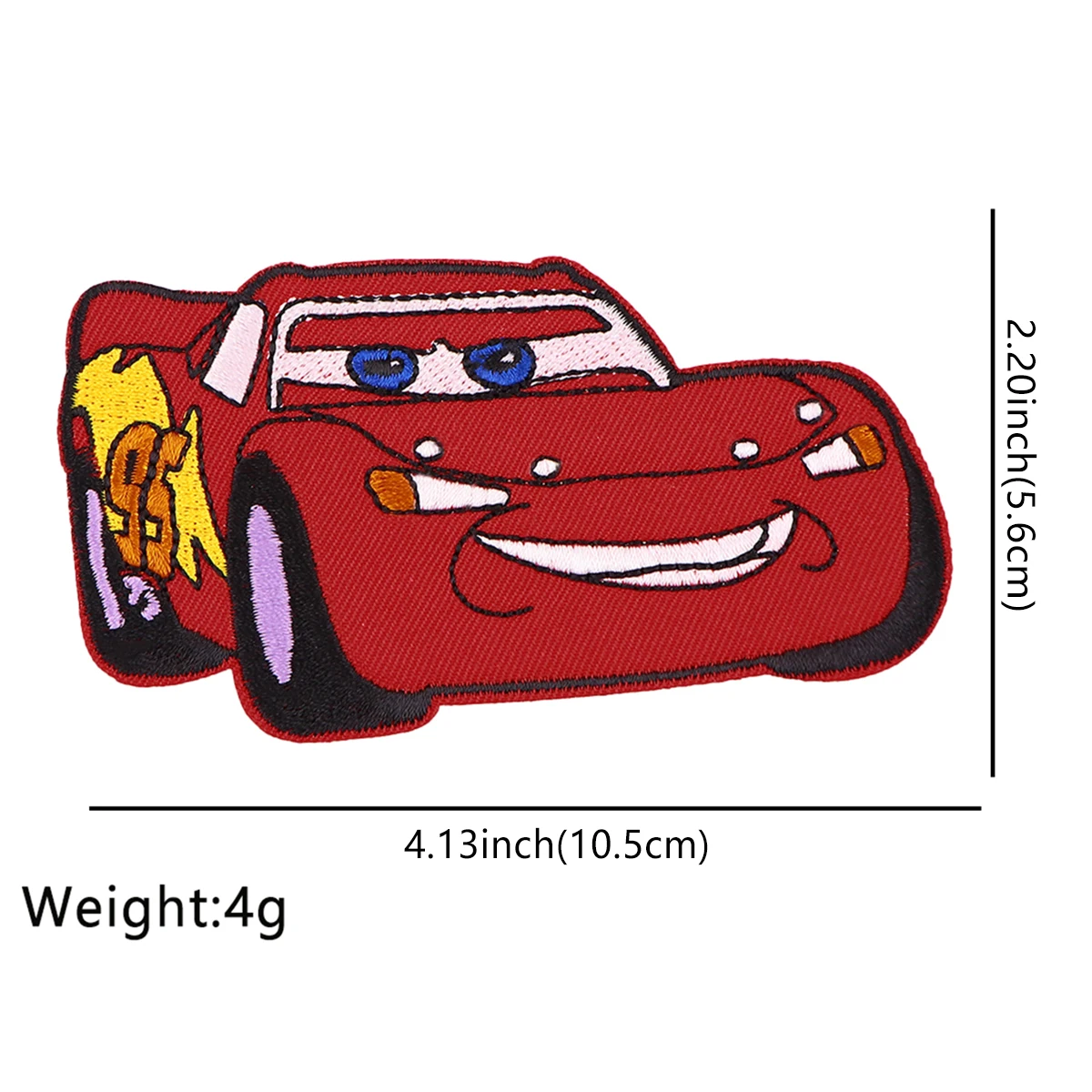 Speelgoedverhalen Patches op kleding Leuke steek geborduurde patches Alice in Wonderland Badges Opstrijkbare patch DIY kledingaccessoires