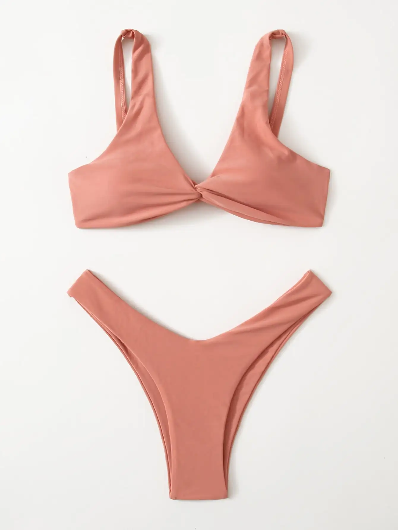 ZTVitality Solid Tie เซ็กซี่บิกินี่ 2021 ขายร้อนเบาะ Bra สูงขาผ้าพันคอ Push Up ชุดบิกินี่ชุดว่ายน้ําบราซิลผู้หญิงชุดว่ายน้ํา