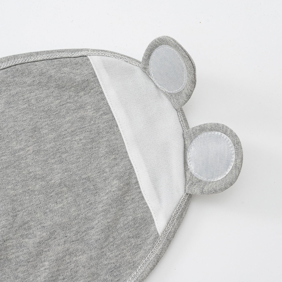 Sac de couchage pour nouveau-né de 0 à 3 mois, ensemble de chapeaux, couverture d'emmaillotage réglable pour bébé, été, fin, respirant, en coton doux, pour garçons et filles