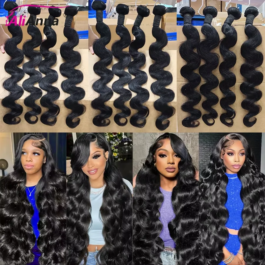 Onda do corpo pacotes de cabelo humano com um fechamento 2x6 hd fechamento do laço pacotes de cabelo humano com fechamento 4x4 5x5 pacote brasileiro ofertas