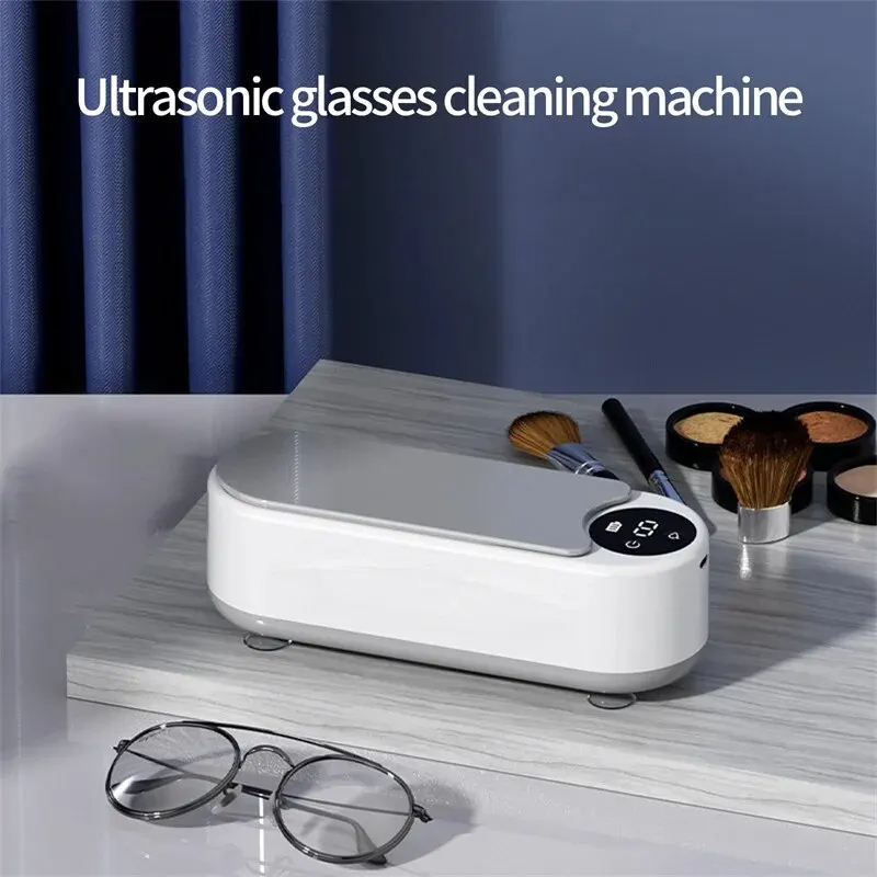 Xiaomi MIJIA-limpiador ultrasónico portátil para el hogar, máquina limpiadora de joyas, cepillo de maquillaje para gafas y anillos, 450ml