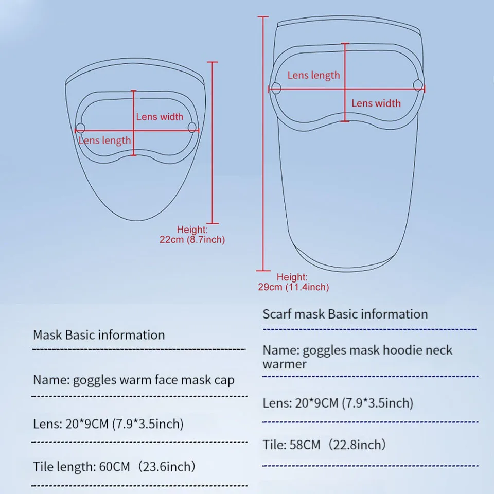 ฤดูหนาวขนแกะ Face Shield หมวกแว่นตา Anti-FOG Windproof สกีอุ่นขี่จักรยานหน้ากาก Breathable กีฬากลางแจ้ง Balaclava Unisex